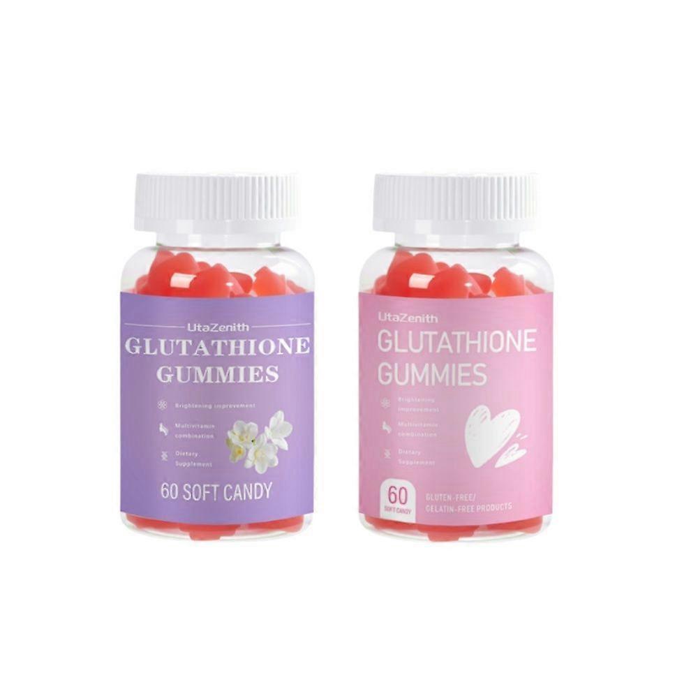 L, Glutathione gummies, with vitamins C and B12, daily supplement, combination pack