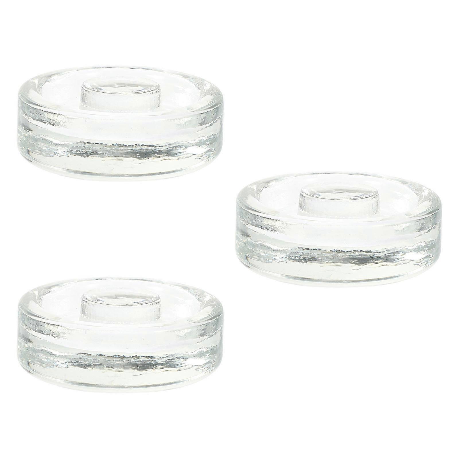 Canning Jar Fermenting Weights Glass Weights Mason Jars Housewarming 7X7X2.2CM 3Pcs