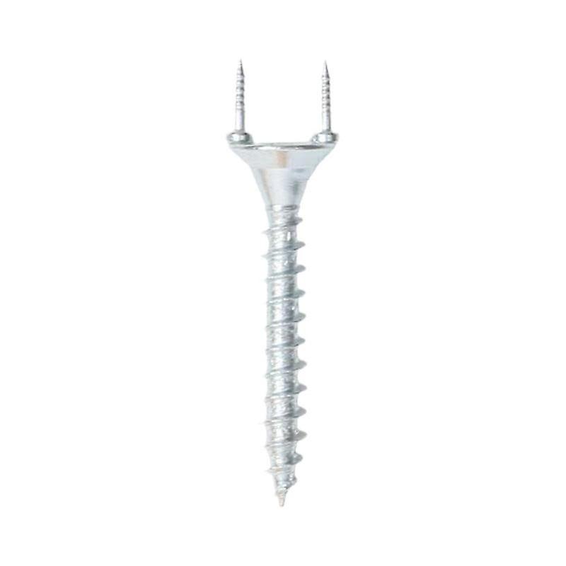 Double-headed two-way invisible nails for skirting boards, solid wood invisible nails, woodworking two-end fixed steel nails, headless invisible nails