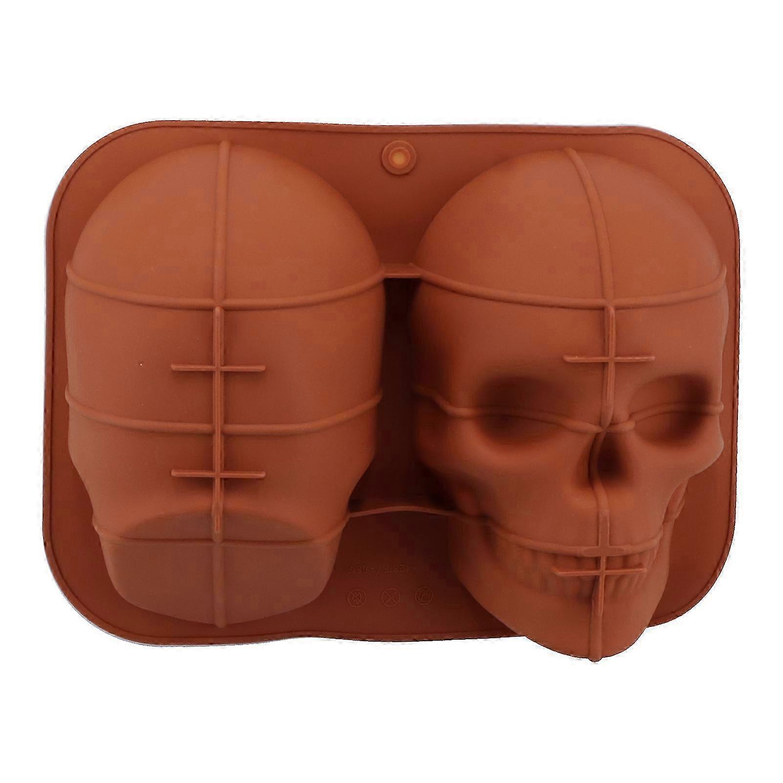 3D Skull Cake Mold DIY Baking Tool for Bakery Decoration