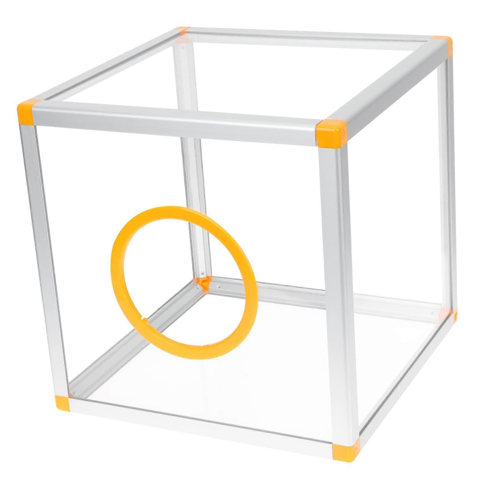 Transparent Lottery Box Loose for Nappy Draw Money Donation Raffle Game Case