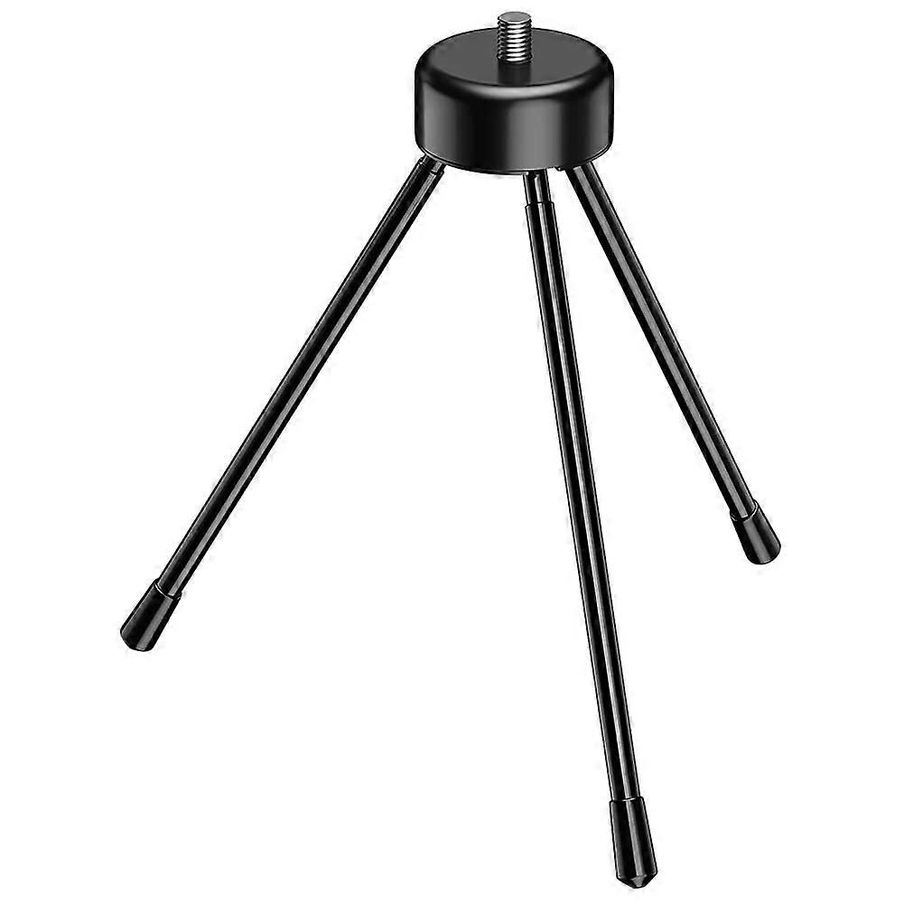 Mini Metal Tripod for Desktop Use, 1/4 Inch Screw Compatible with Projectors and Cameras, Portable Lightweight Design