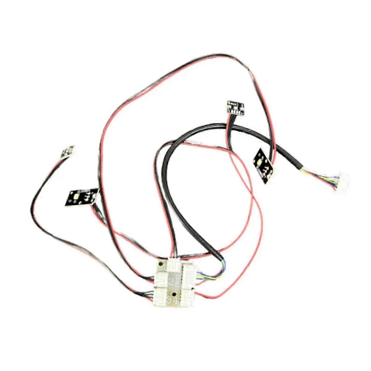 RC Light Linkage Set RC Car Turn Light for MN82 1/12 RC Car DIY Accessor Car Light Linkage Set