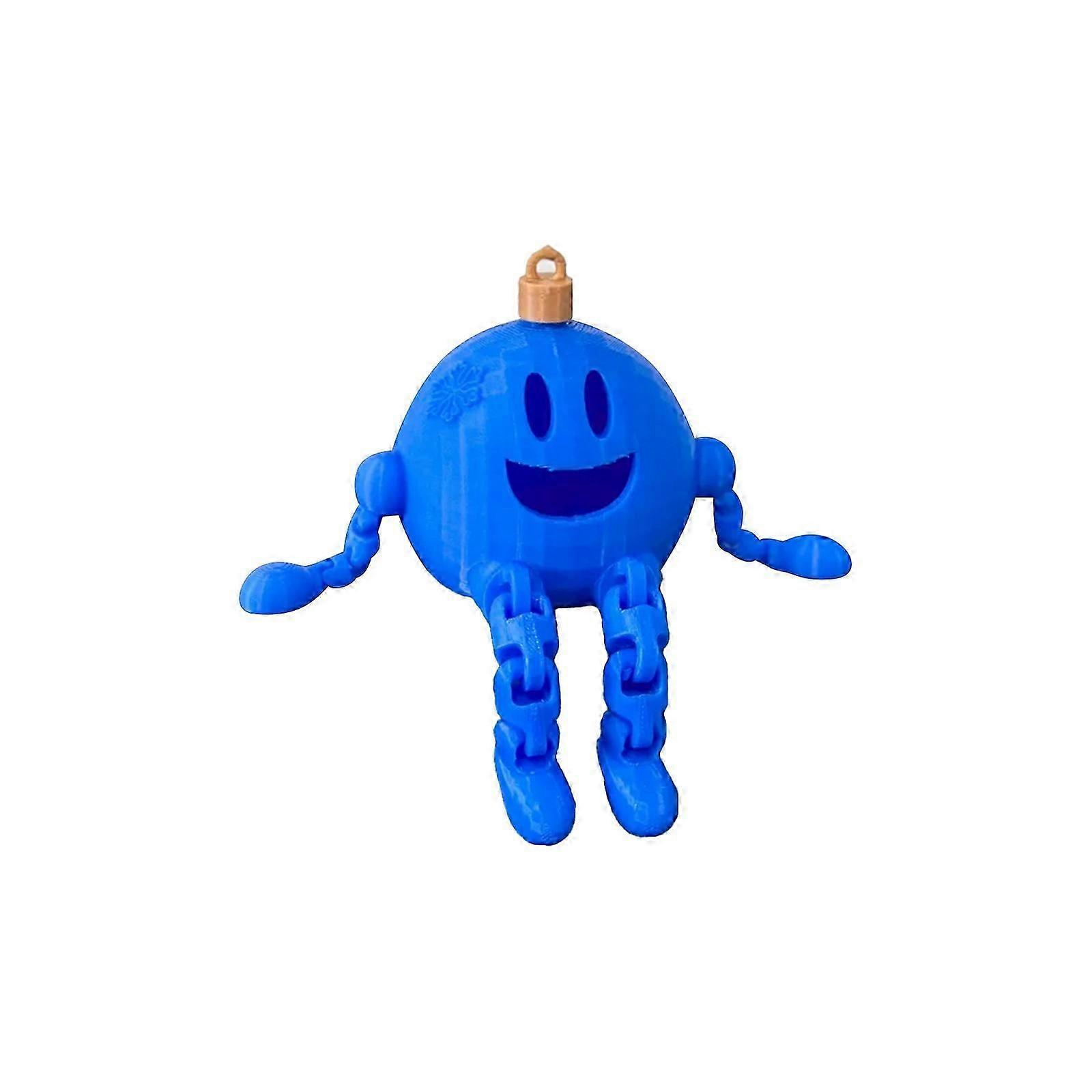 3D Printed Movable Joints Christmas Decoration Gift Box Tabletop Decoration