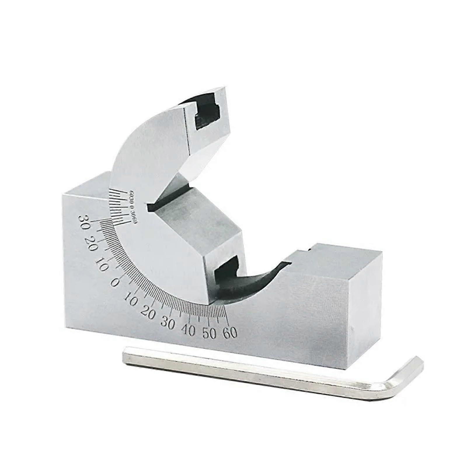 Gauge Block Set AP46 060 Degree Angle Plate and V Block for Router and Woodworking