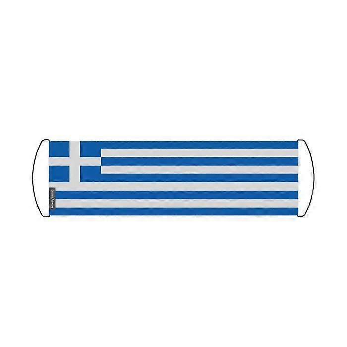 Flag - Multicolored - Greece - 17 x 50 cm - Waterproof fabric - Lightweight and durable