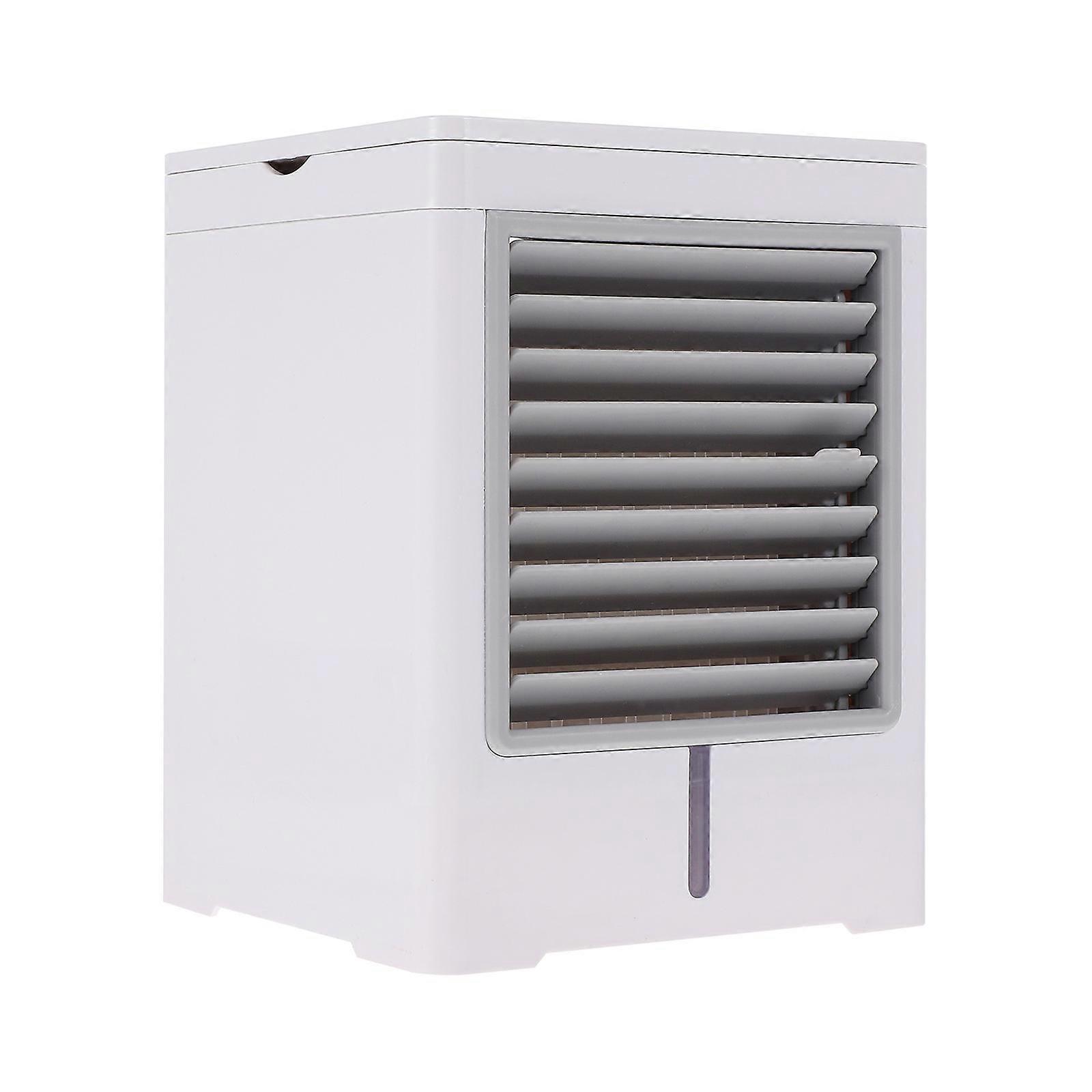 Portable Mini Air Conditioner with USB Cooling Fan, Water Bottle Design for Home and Travel Use