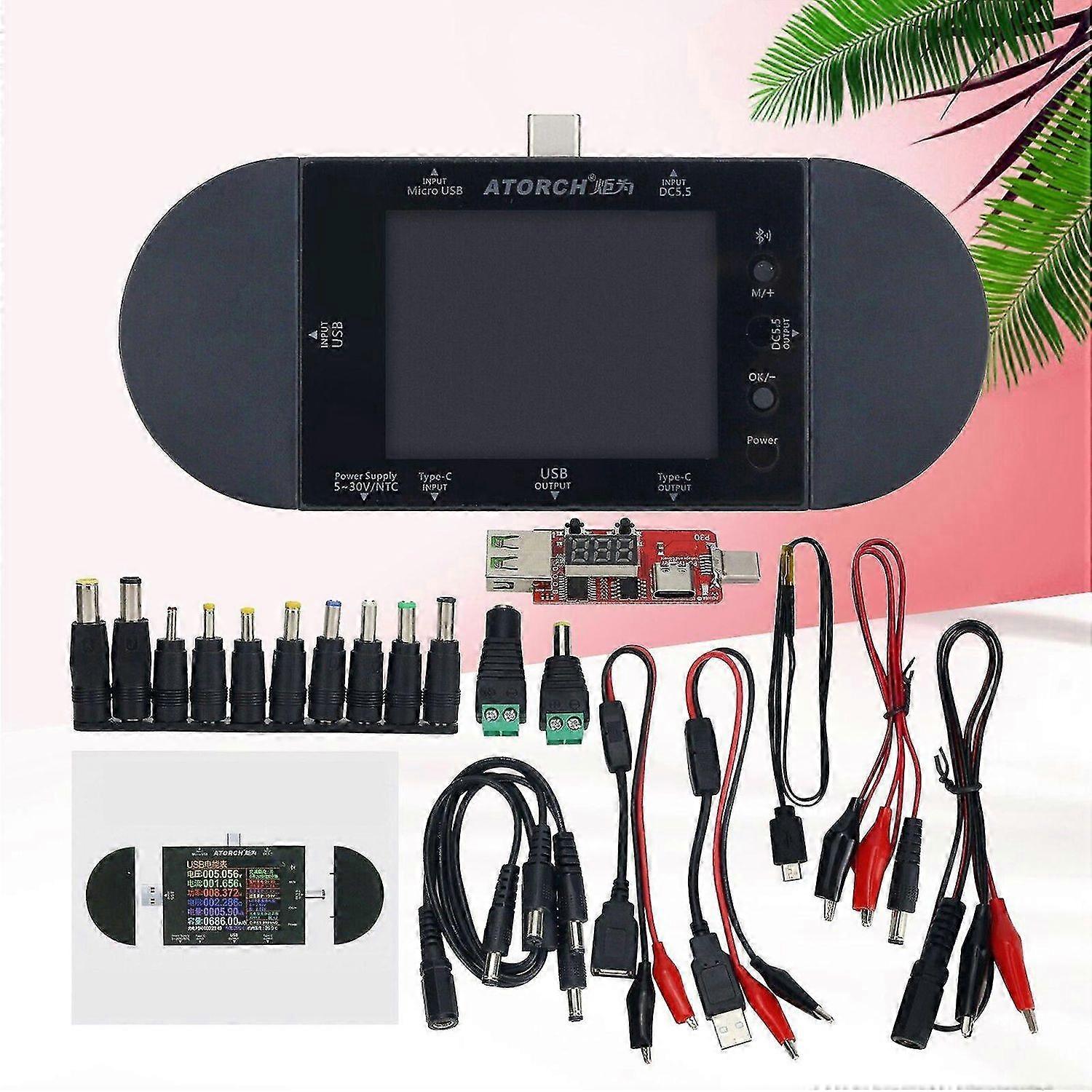 USB Multimeter Current Meter Voltmeter Voltage Meter Digital Tester Detector