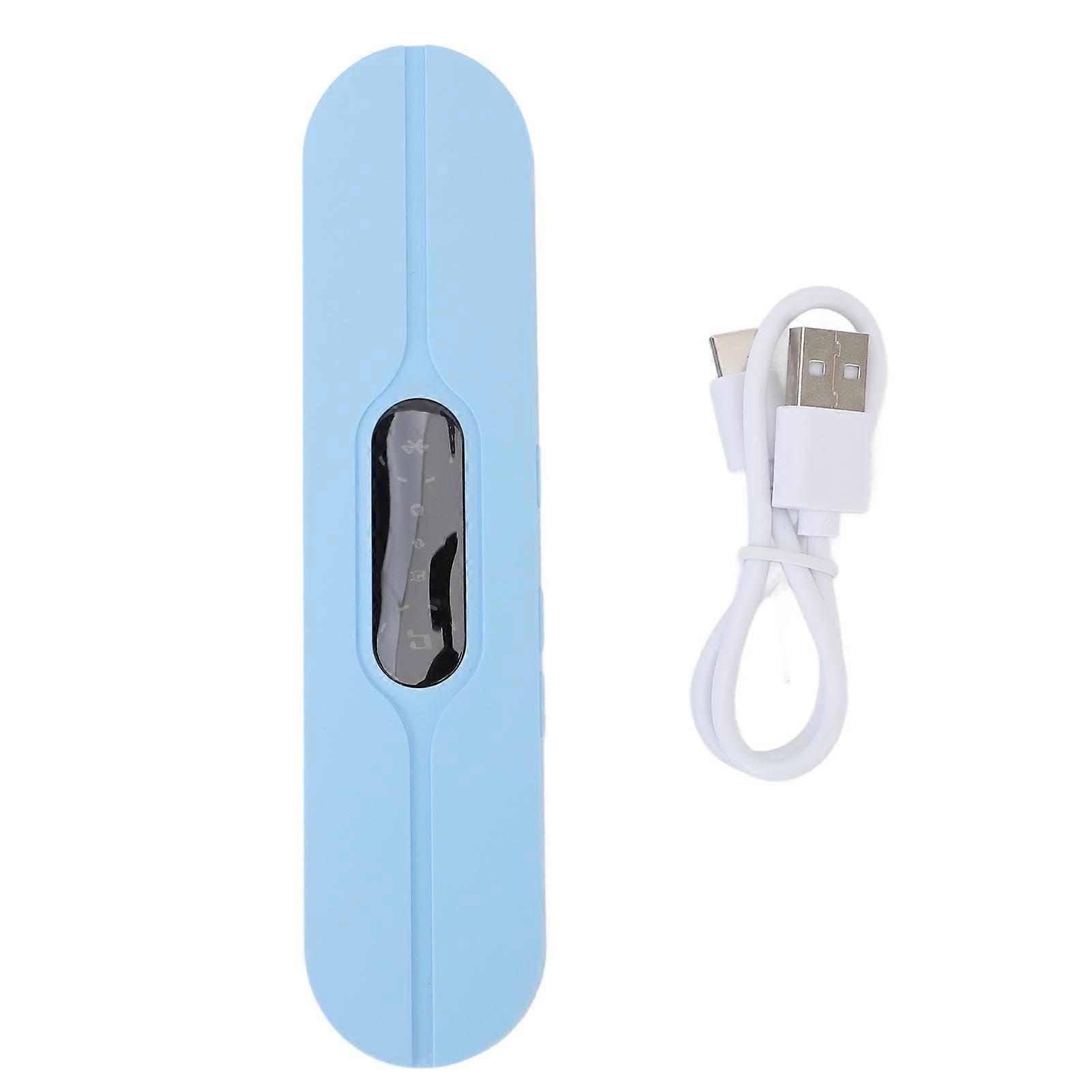 Bone Conduction Pillow Speaker: Bluetooth White Noise Machine for Better Sleep - Blue