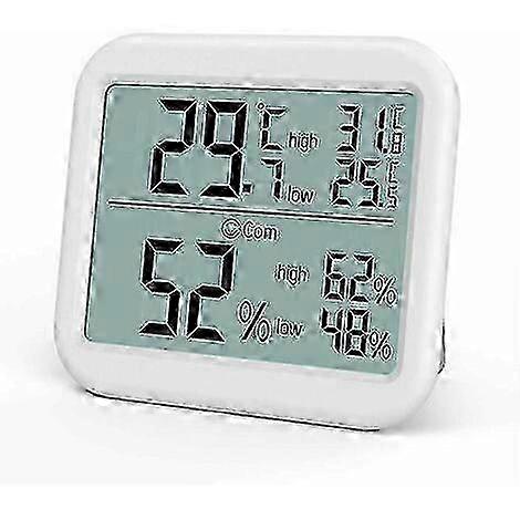 Large Screen Temperature and Humidity on Same Screen,Thermometer and Hygrometer hwy