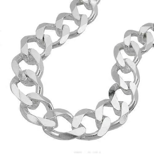 Bracelet 11x2mm Wide Armor Silver 925 21cm