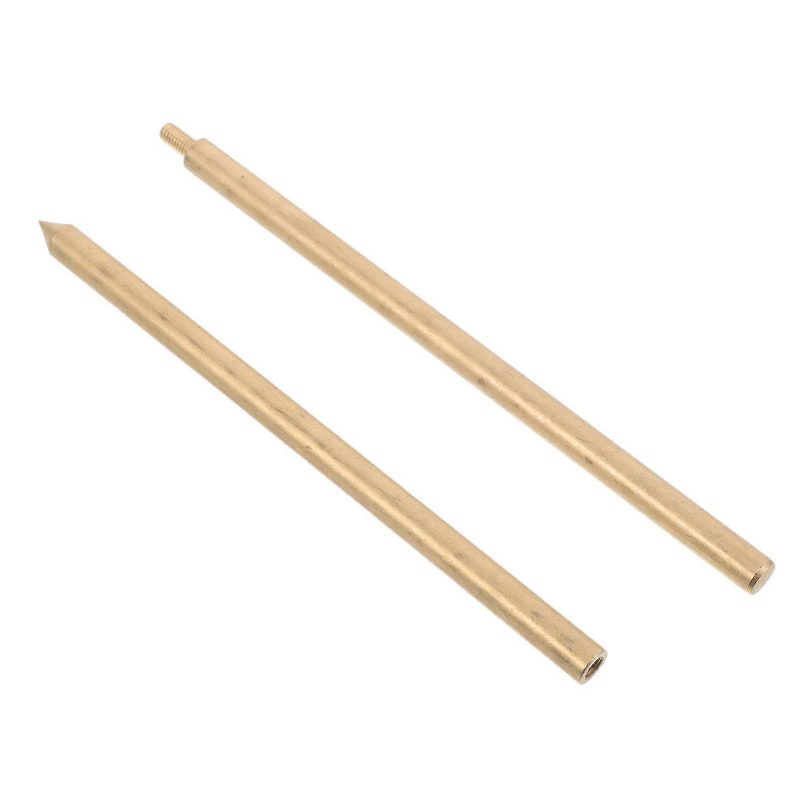 Driving Ground Rods Brass Material For Livestock Farming 30.00X0.80X0.80CM Electrical Conductivity 1Pack