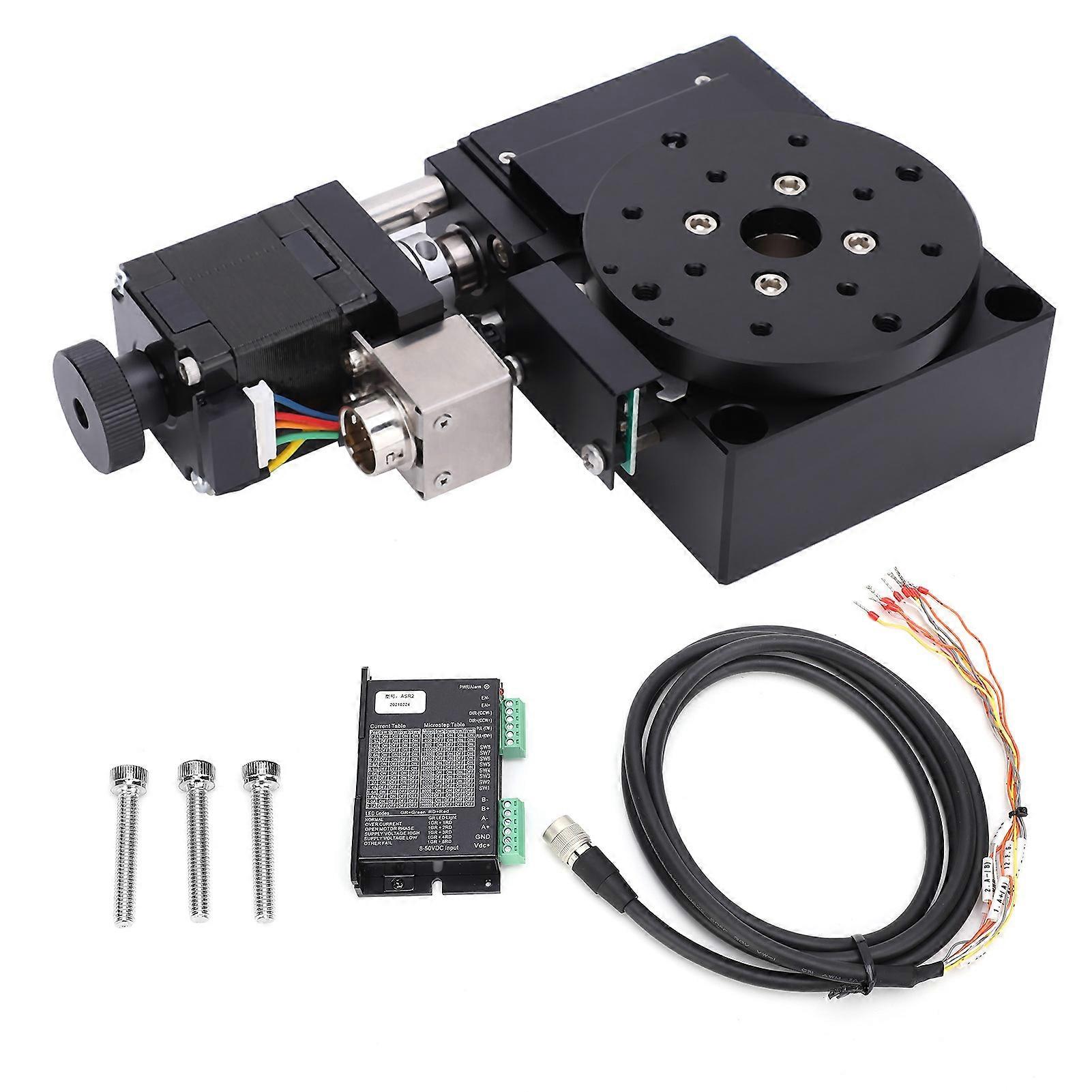 Linear Stage Limited Angle Rotating Platform Sliding Table with Drive Motor SPR6011