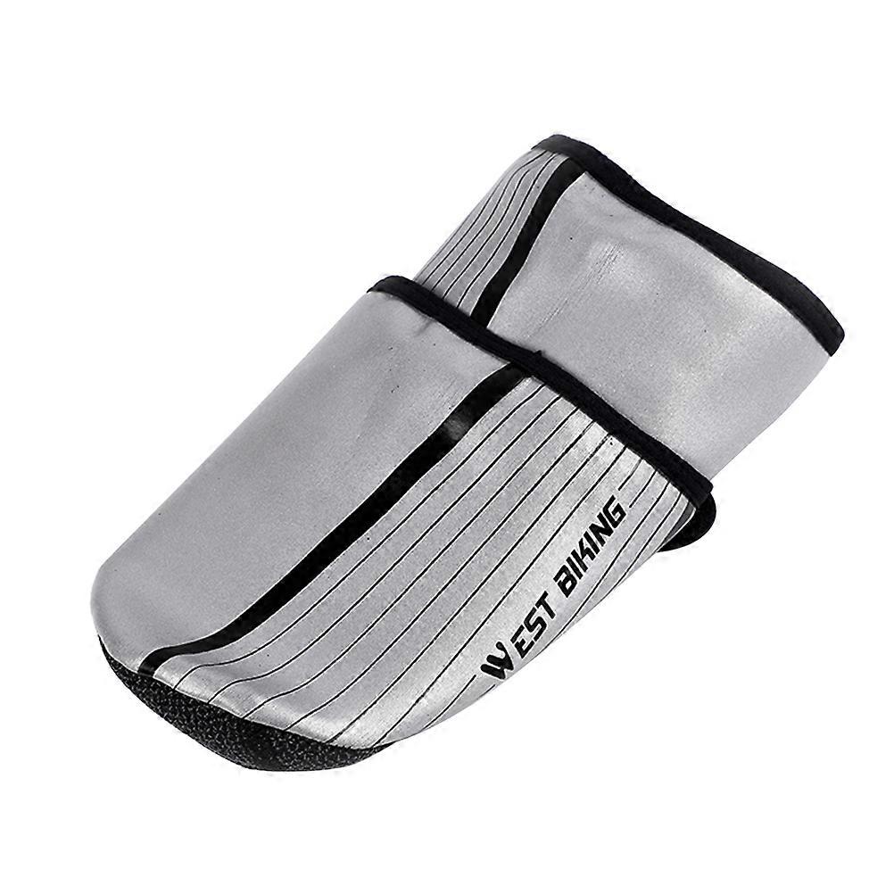 Windproof Cycling Accessory Sbr Fabric Overshoes Waterproof Warm For Cold Weather Cycling 1Pair