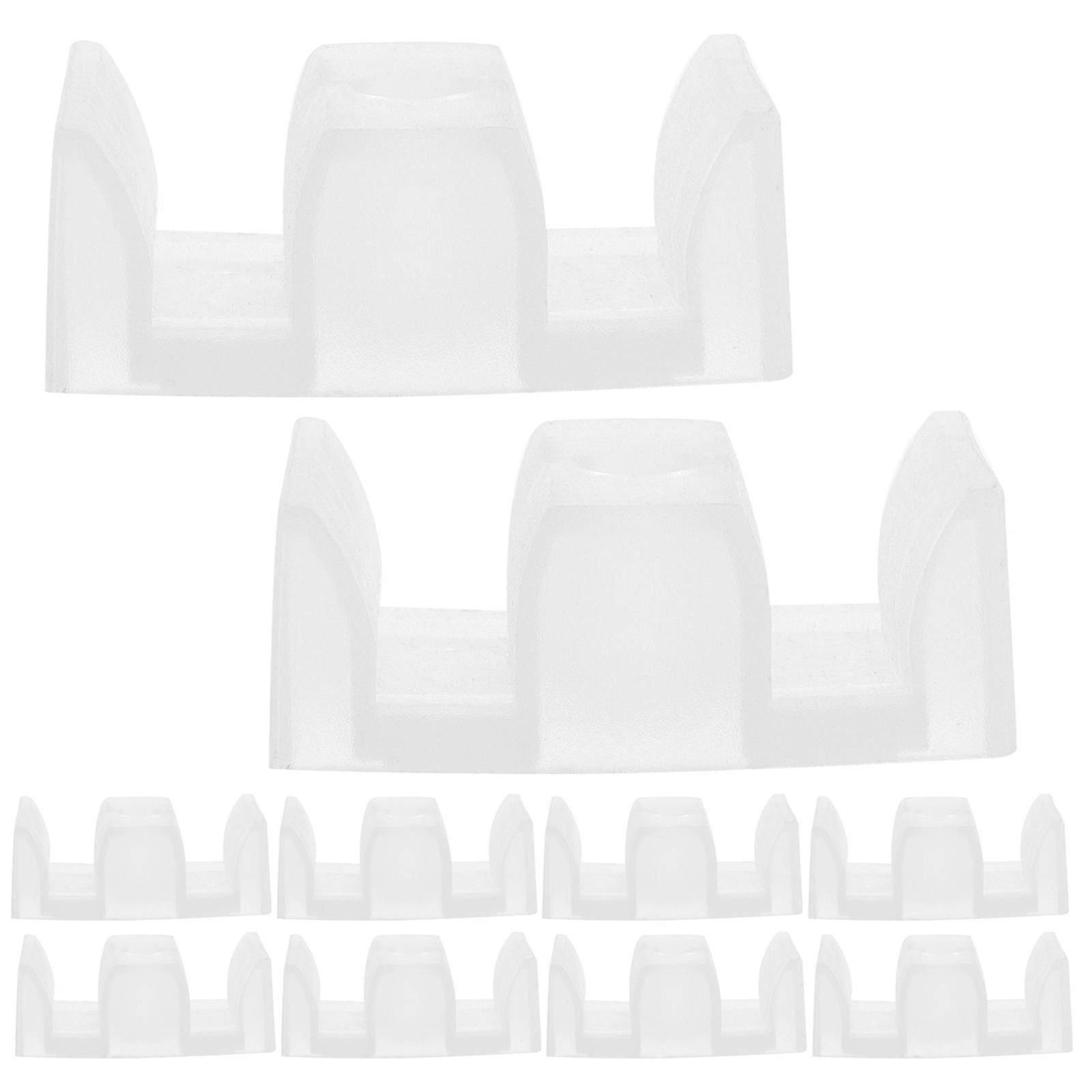 Shower Door Stops Rectangular Bumpers For Bathroom Doors Modern Style 10Pcs