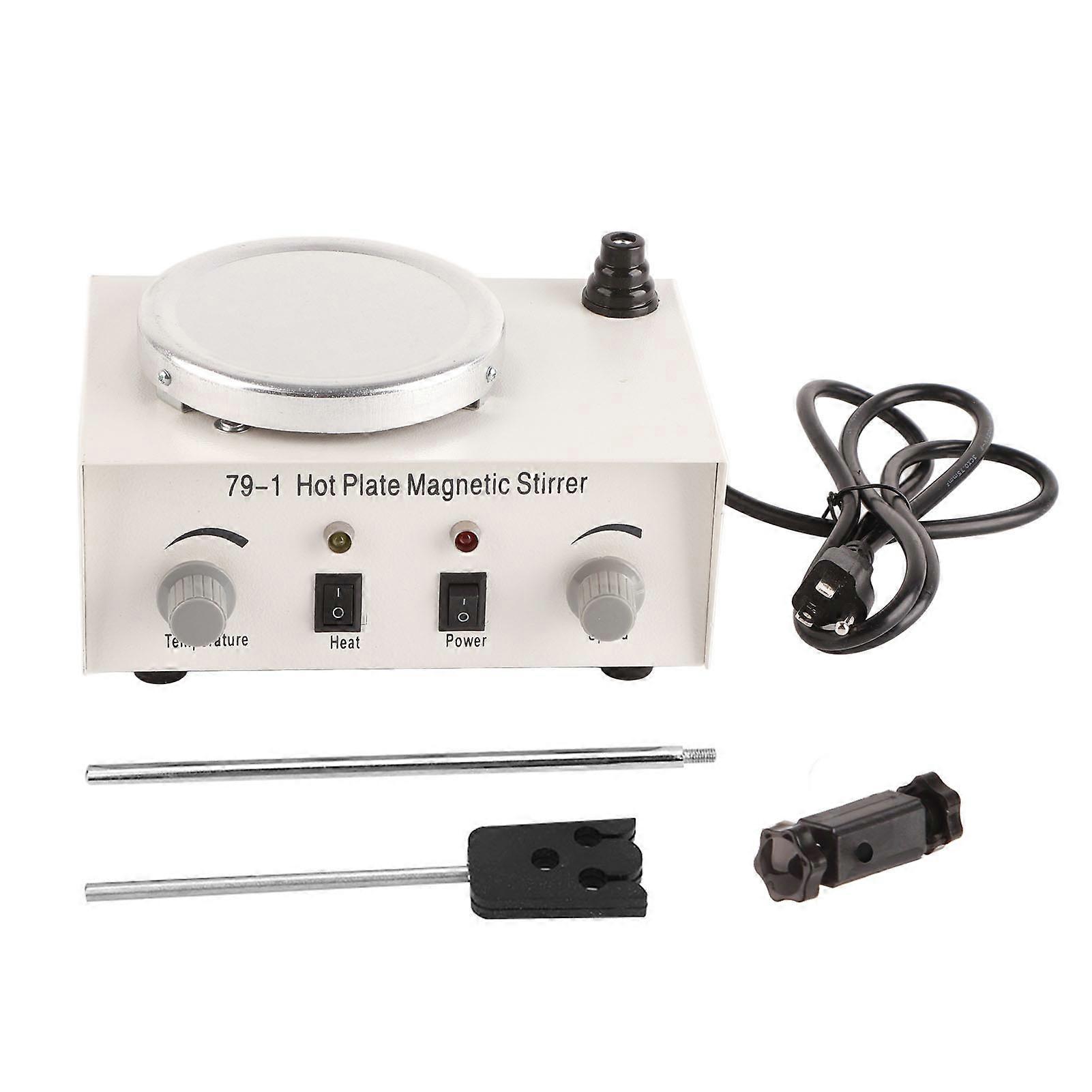 Magnetic Stirrer Hot Plate with Temperature Control Laboratory Mixer for Precise Stirring and Heating in Scientific Experiments