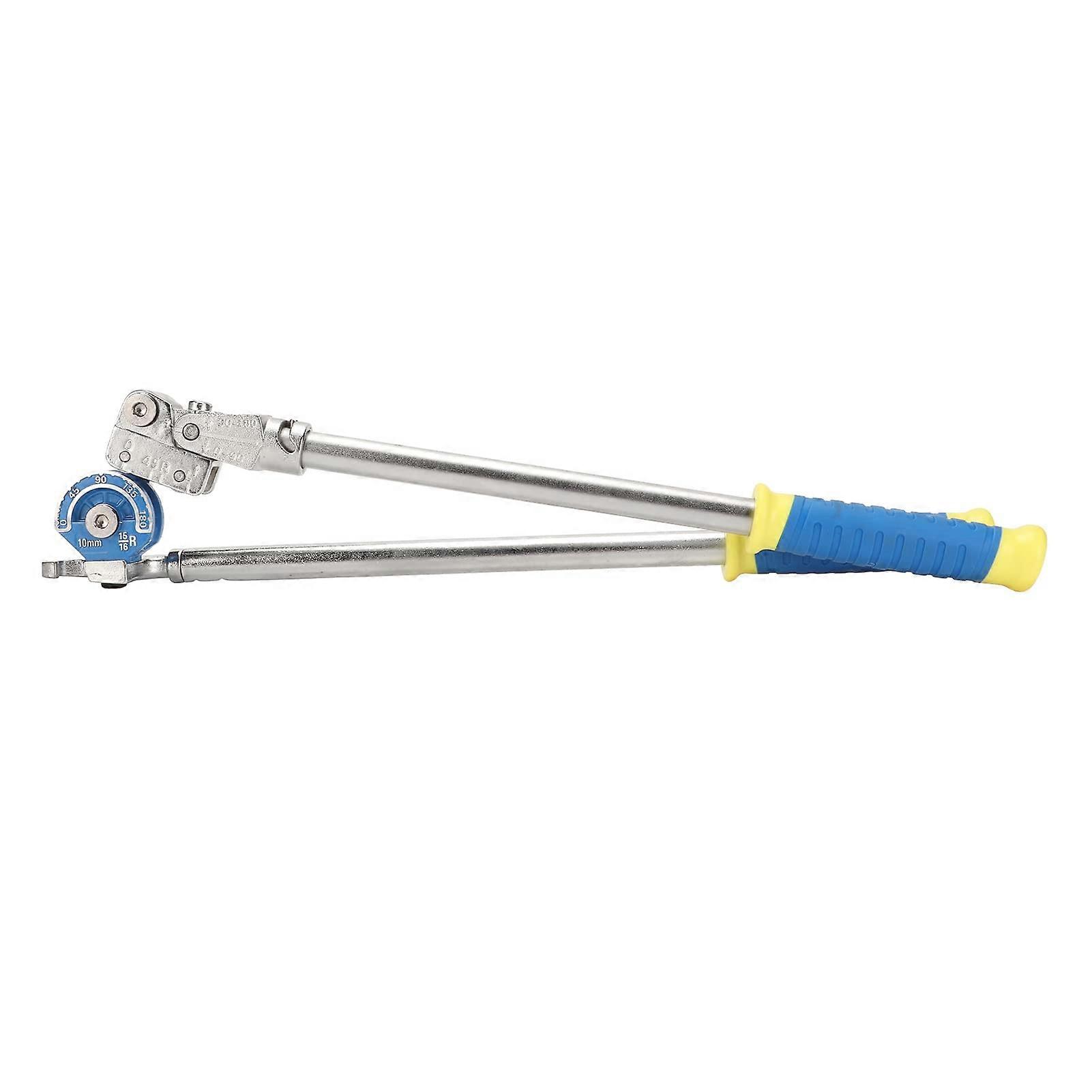 Manual Pipe Bender Durable Heavy-Steel Construction For Versatile 180-Degree Pipe Bends For Construction Workers