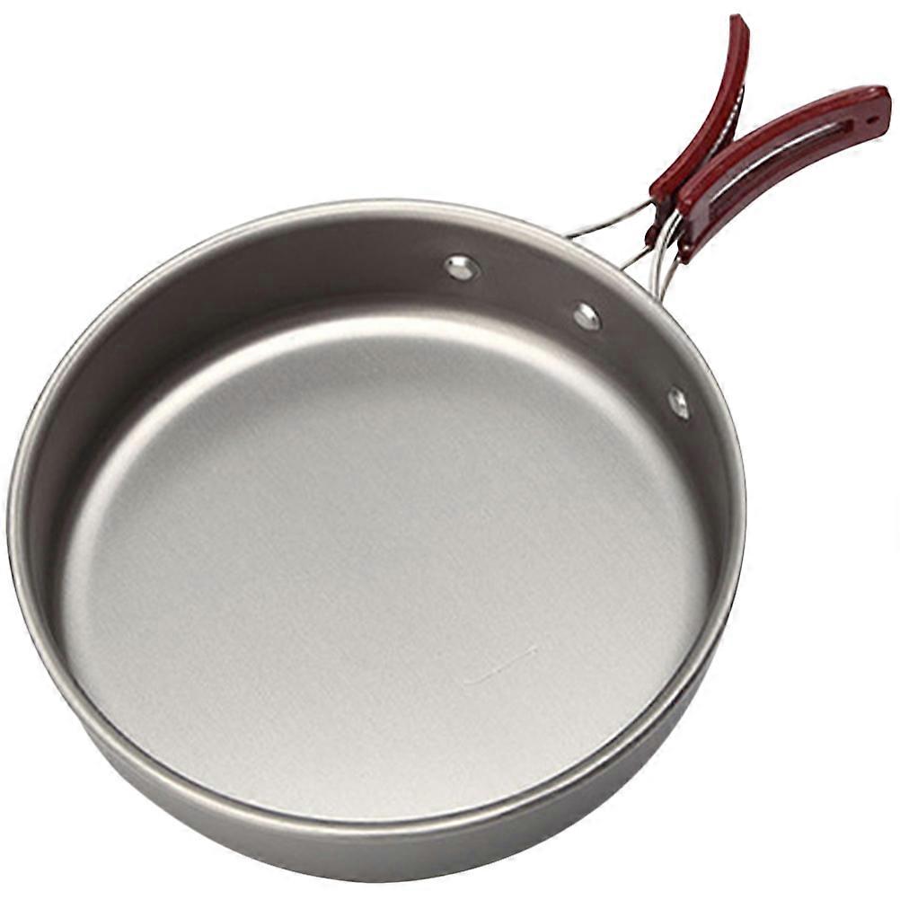 Here's a refined and professional product description for your **Non Stick Camping Skillet / Wear Resistant Frying Pan** ideal for outdoor use: