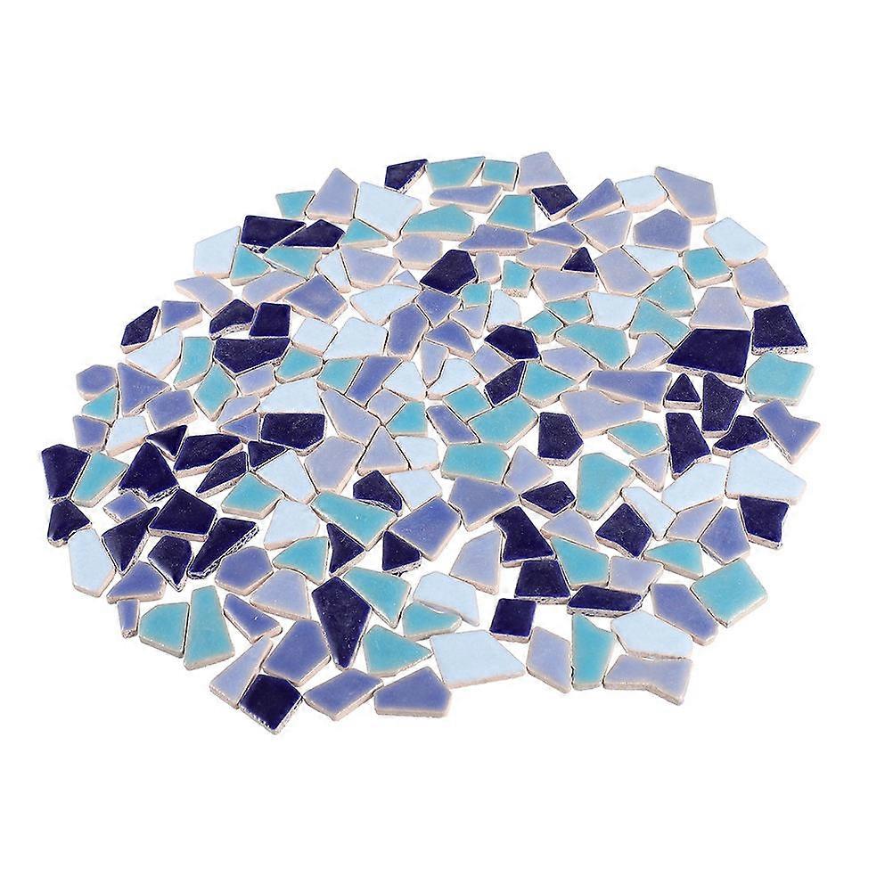 Ceramic Tiles Irregular Shaped Small Pieces for DIY Crafts Home Decoration Artistic Creative Projects
