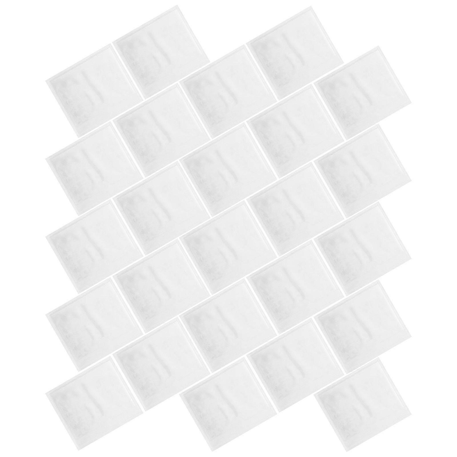 30 Pcs SelfAdhesive Transparent PVC Card Pouches for Storage Organizing at Home Office School