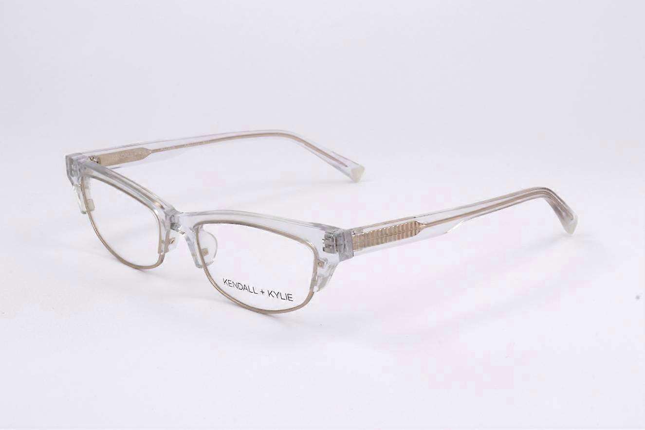 アイウェアフレーム ケンダル + カイリー KKO170G ROWIE 971 クリスタル 52/18/145 女性