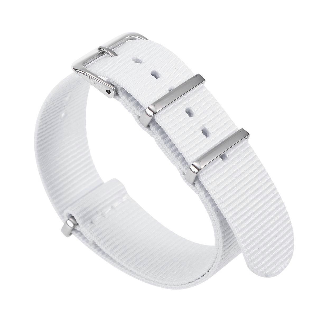 Heavy Duty Woven Band for Watches, Soft Material, Secure Connection, Adjustable Fit