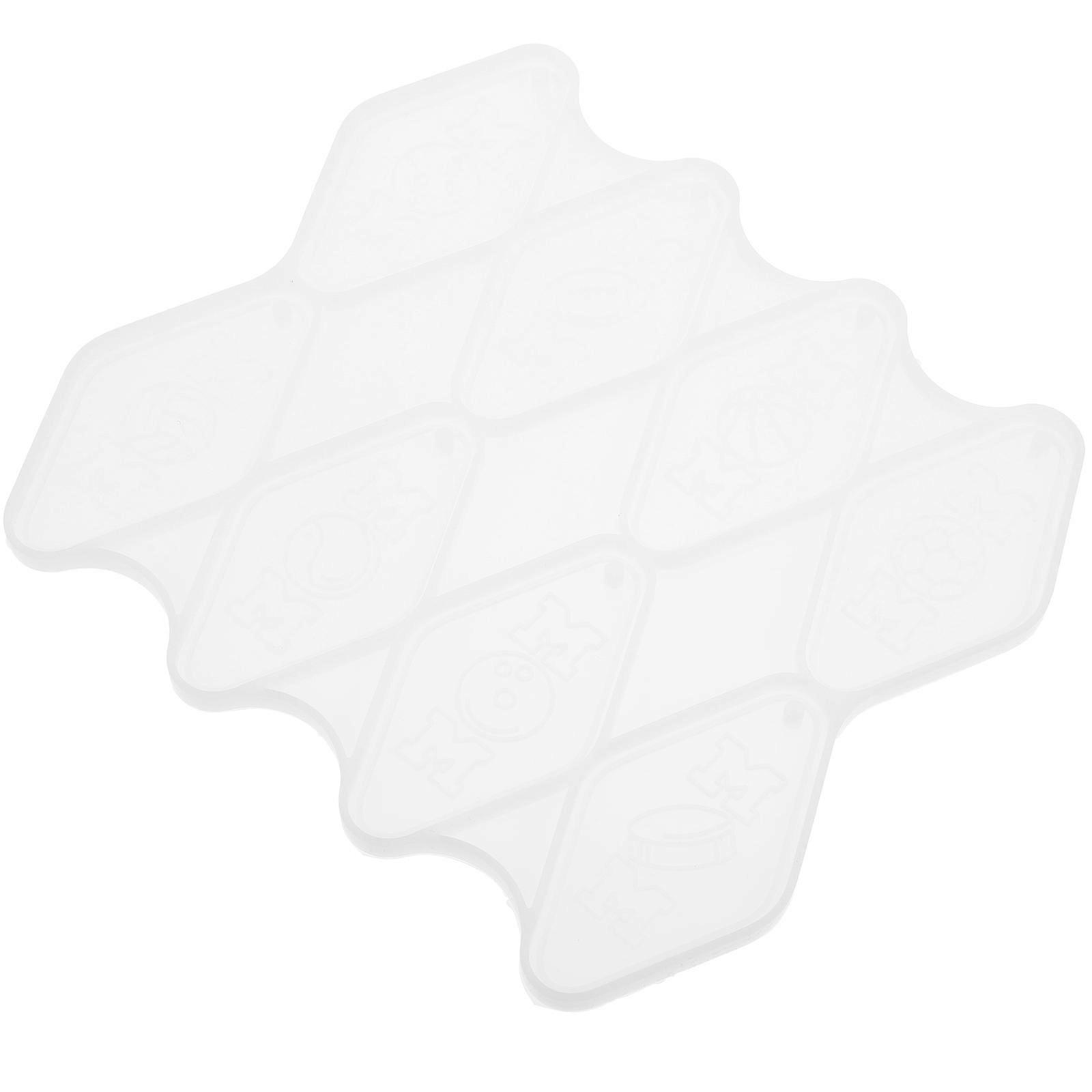 Silicone Resin Molds for Crafting, Ideal for Creating Delicate Keychain Designs