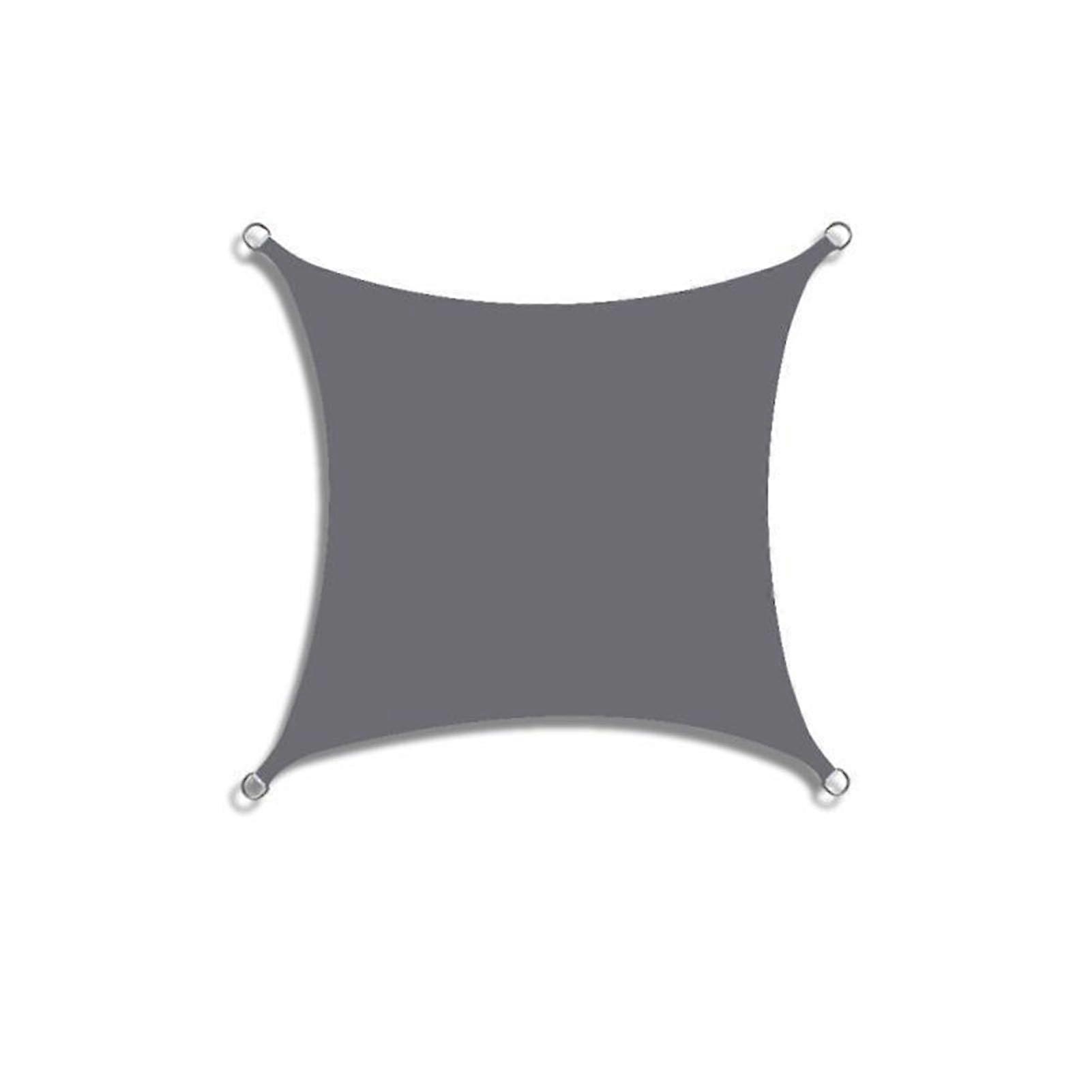 Sunshade Sail Cover for Patio, Blocks 98% UV (5x5m, Gray)