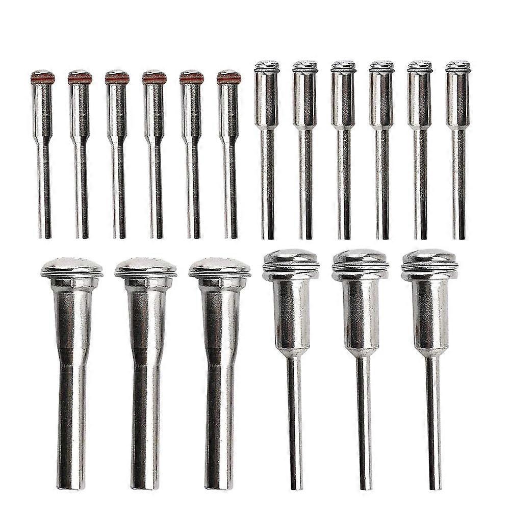 26 Pieces Silver Steel Tool Handle Mandrel for Rotary Tools with 2mm 3mm 6mm Sizes Ideal for
