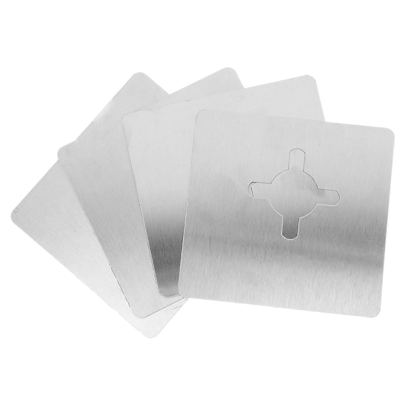 Stainless Steel Door Reinforcement Plates Repair Kit – Durable Door Knob Plate for Secure Entry Doors – Easy Installation Home Security Solution