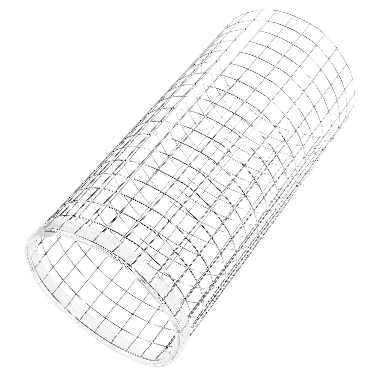 Fish Tank Spawning Cone Grid for Home Silver Iron Material Stable Reliable Easy to Use