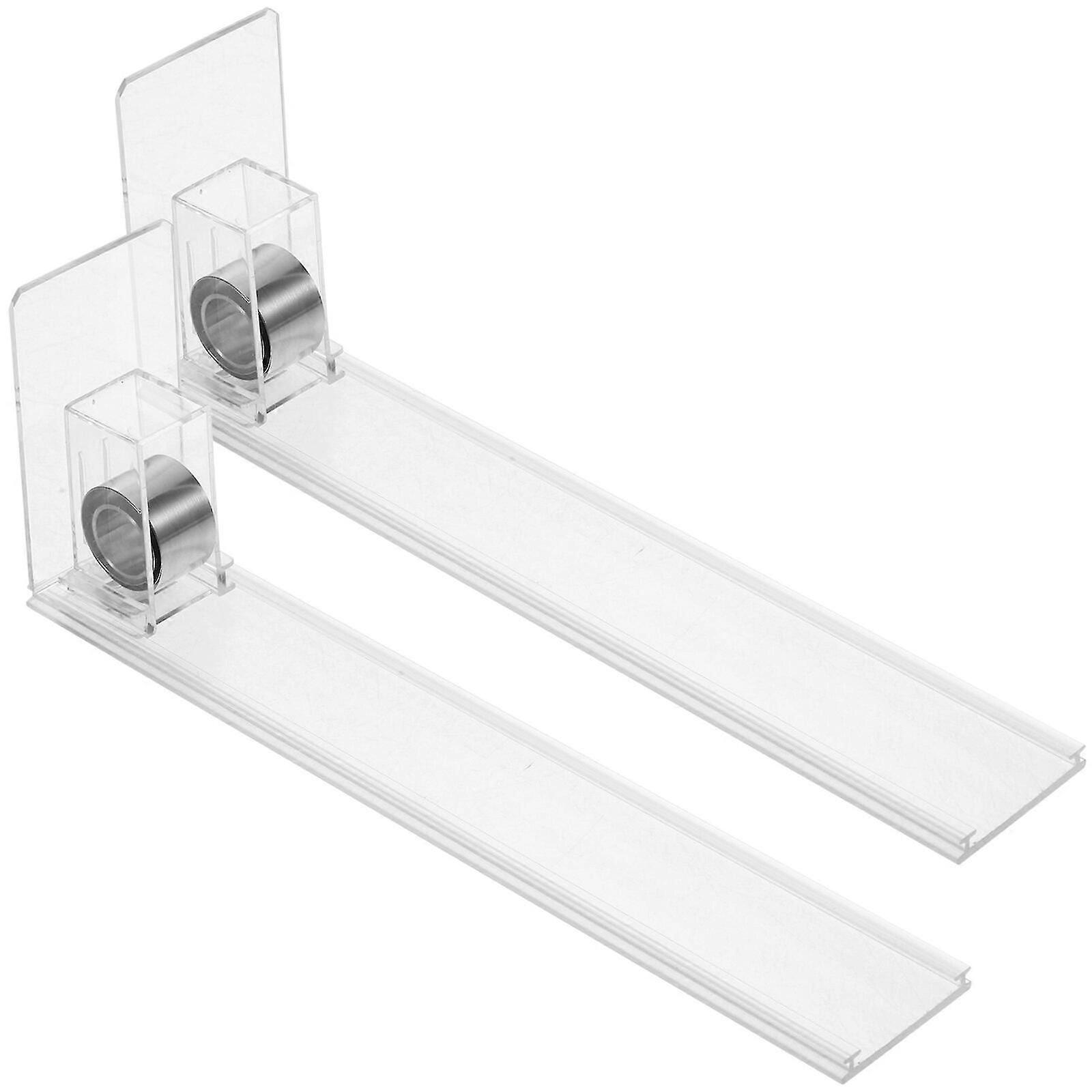 2Pcs Automatic Tobacco Display Stand Pusher Tray Rack Automatic Vending Machine Sliding Organizer