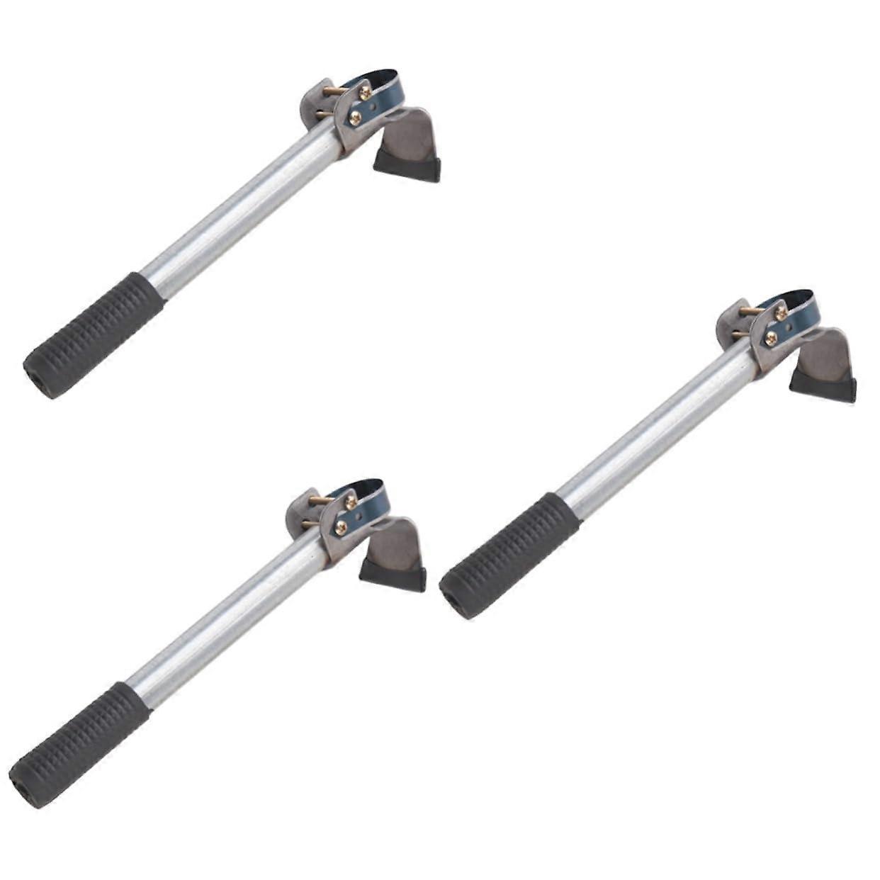 Pack of 3 Hedge Scraper Ratchet Curious Garden Tools Gardening Fruit Grove Stihl Pulling Knife Debarking Tool for Cutting Bark Metal