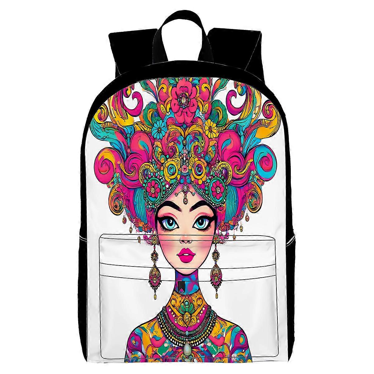 Backpack, with Multiple Organizational Compartments, Fits 15.6 Inch Notebook, for Travel, Teen, Business Work R1906