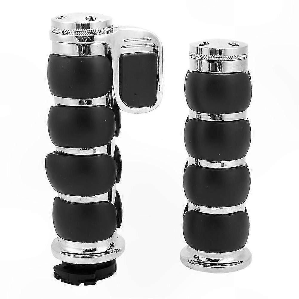 25mm Handlebar Grip Cover with Easy-Access Button for Motorcycles