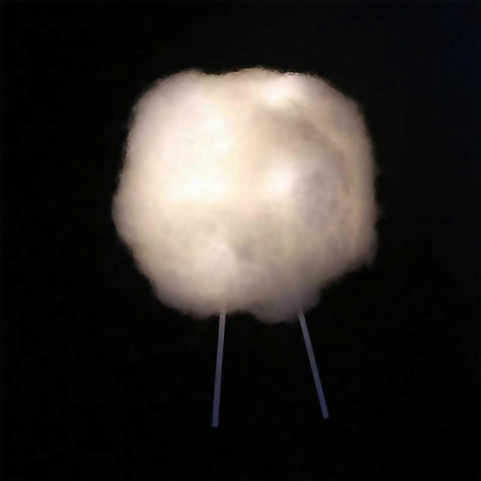 For 3d cloud cake topper cotton cloud lights decor for birthday party