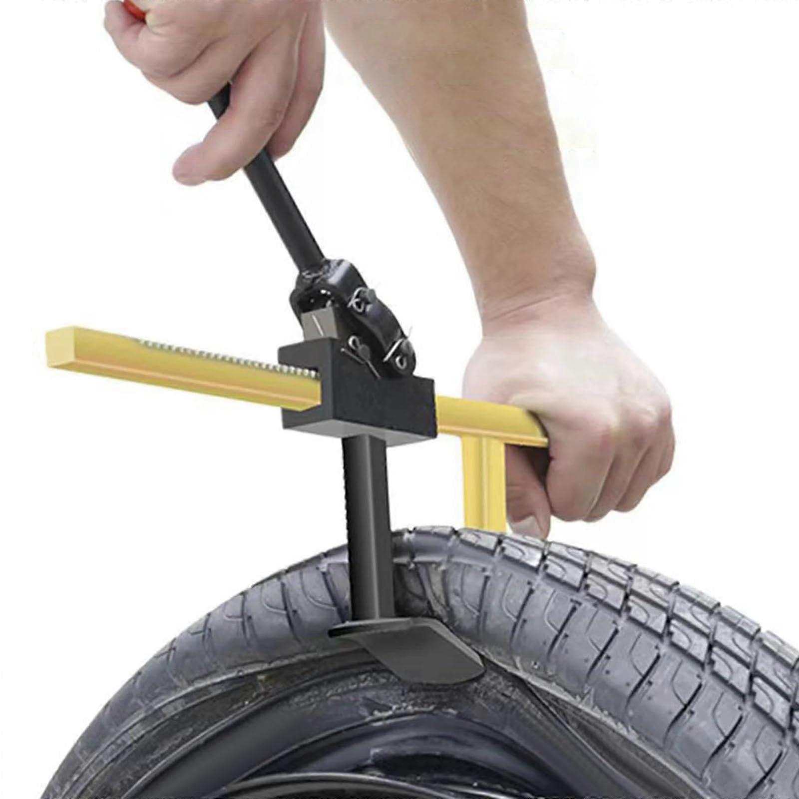 Manual Tyre Changer Steel Performance Very Durable Tyre Changer Bead Breaker Tool Machine Protection for Tyre Inserts (Colour: L)