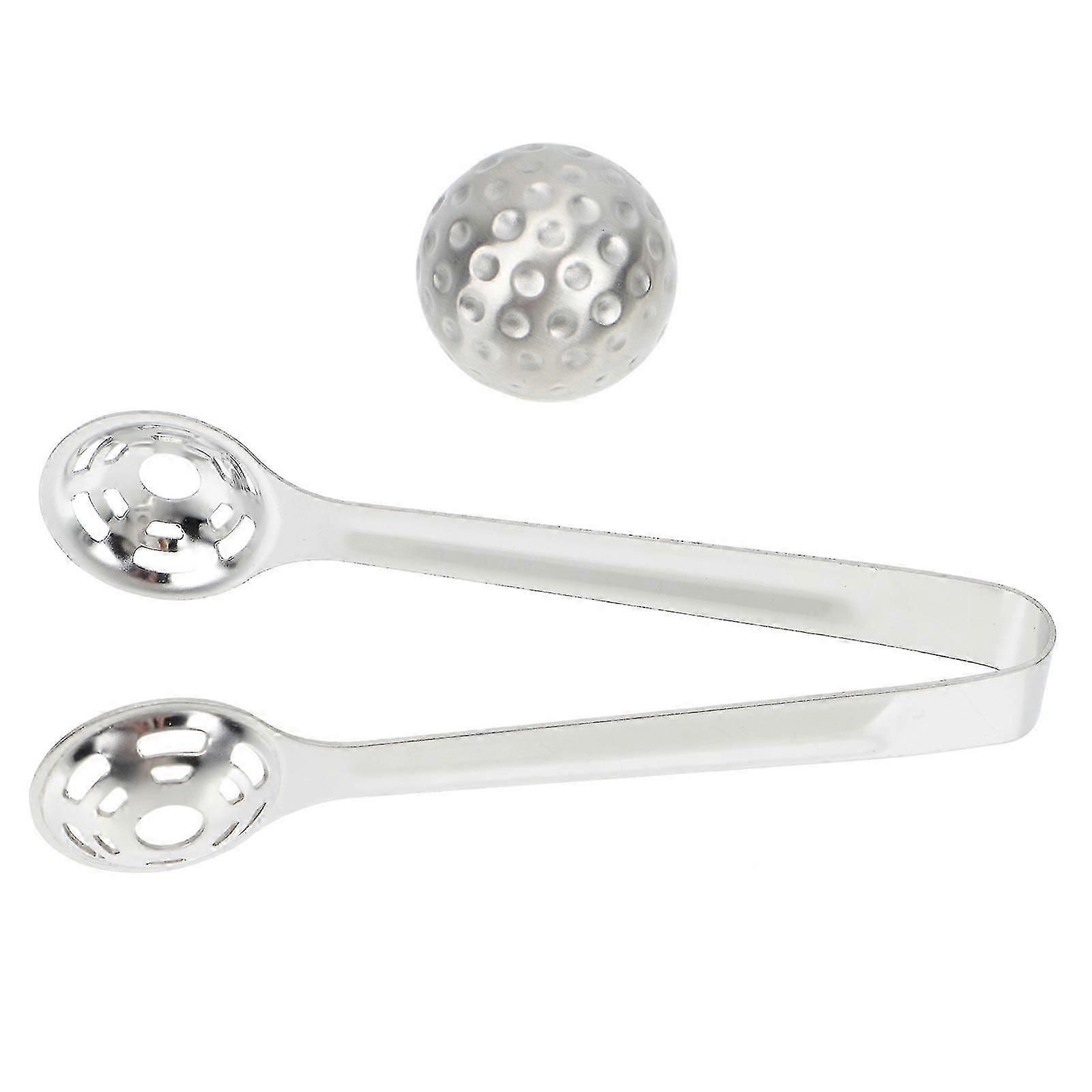 Decked Accessories Whiskey Ice Sphere Whiskey Chilling Cubes Metal Whiskey Ice Cubes Whiskey Rolling Stones Appetizers Tongs