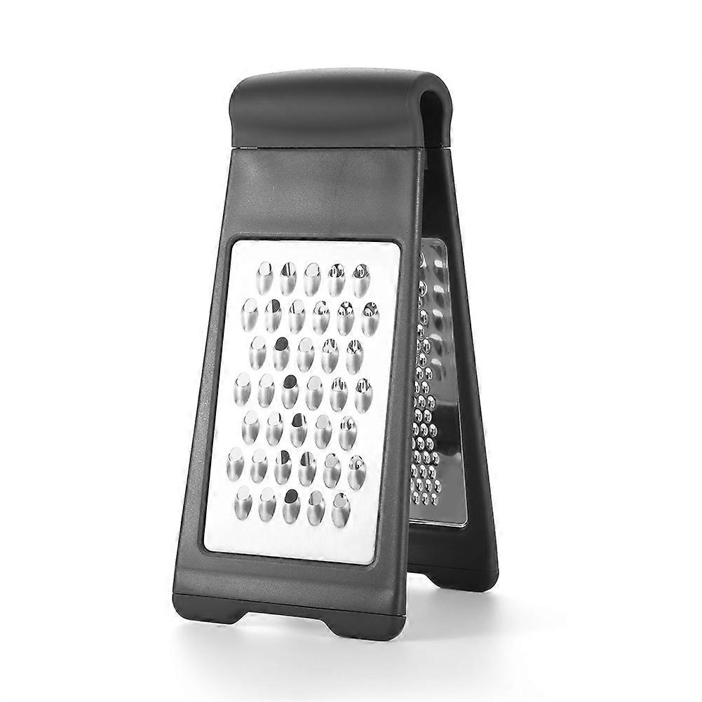 Stainless Steel Double-Sided Multi-Purpose Vertical Grater for Cheese, Ginger, and Vegetables