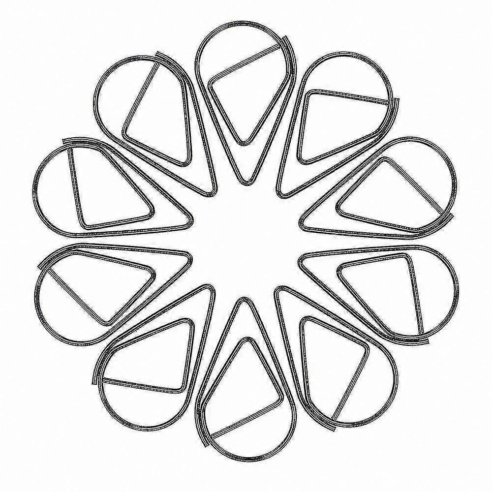 Assorted Colored Jumbo Paper Clips, 100 Pack, 0.8mm Durable Coated Clips for Office Use