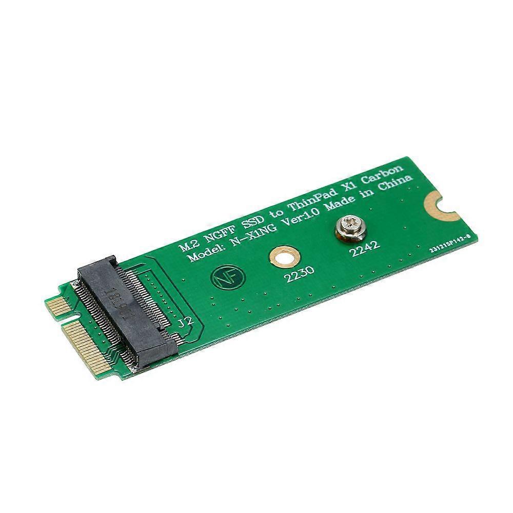 NGFF M.2 to X1 Carbon 2013 Notebook SSD Converter Adapter Card Replacement for THINKPAD X1 Carbon 2013