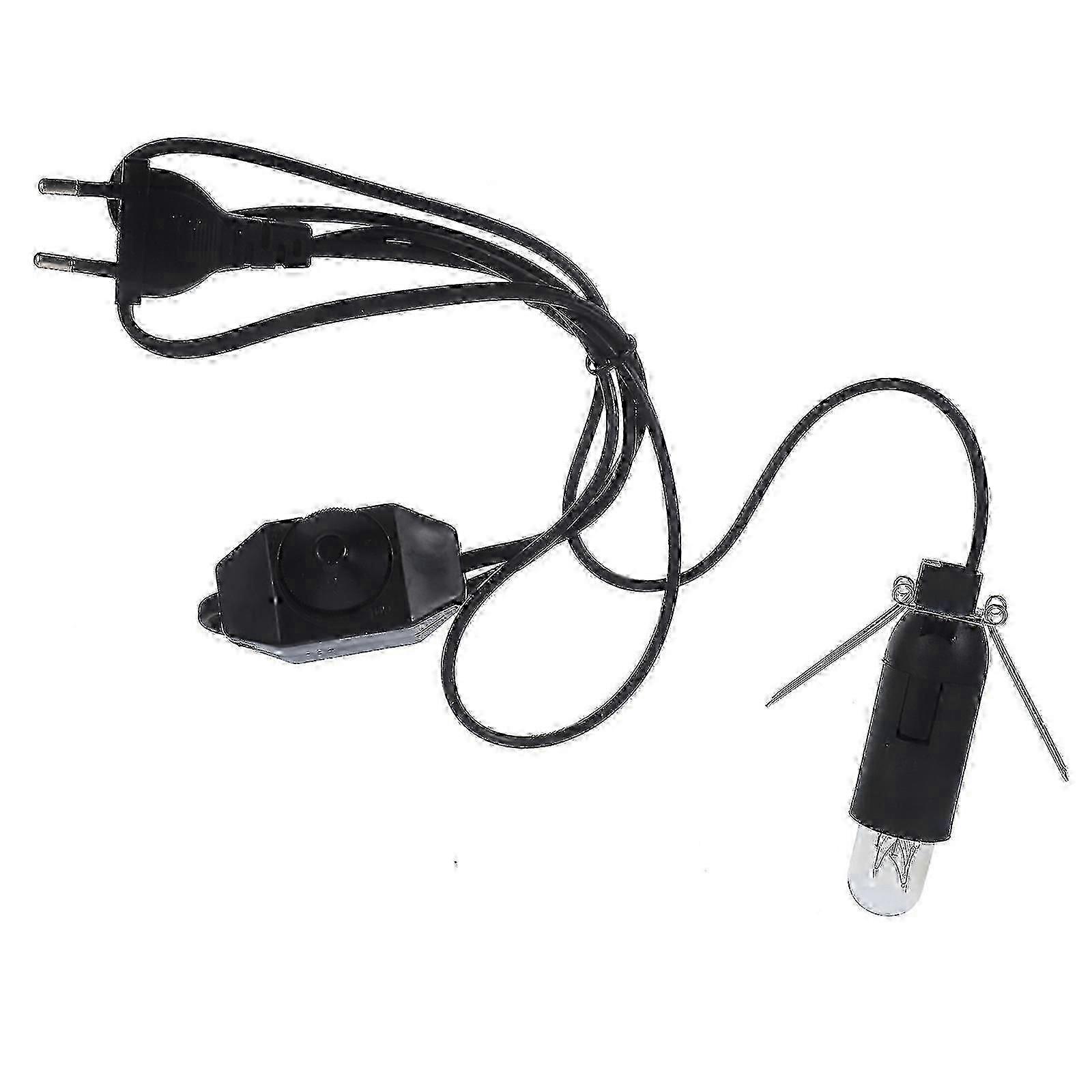 Tungsten Salt Lamp Dimming Cord with Control Switch