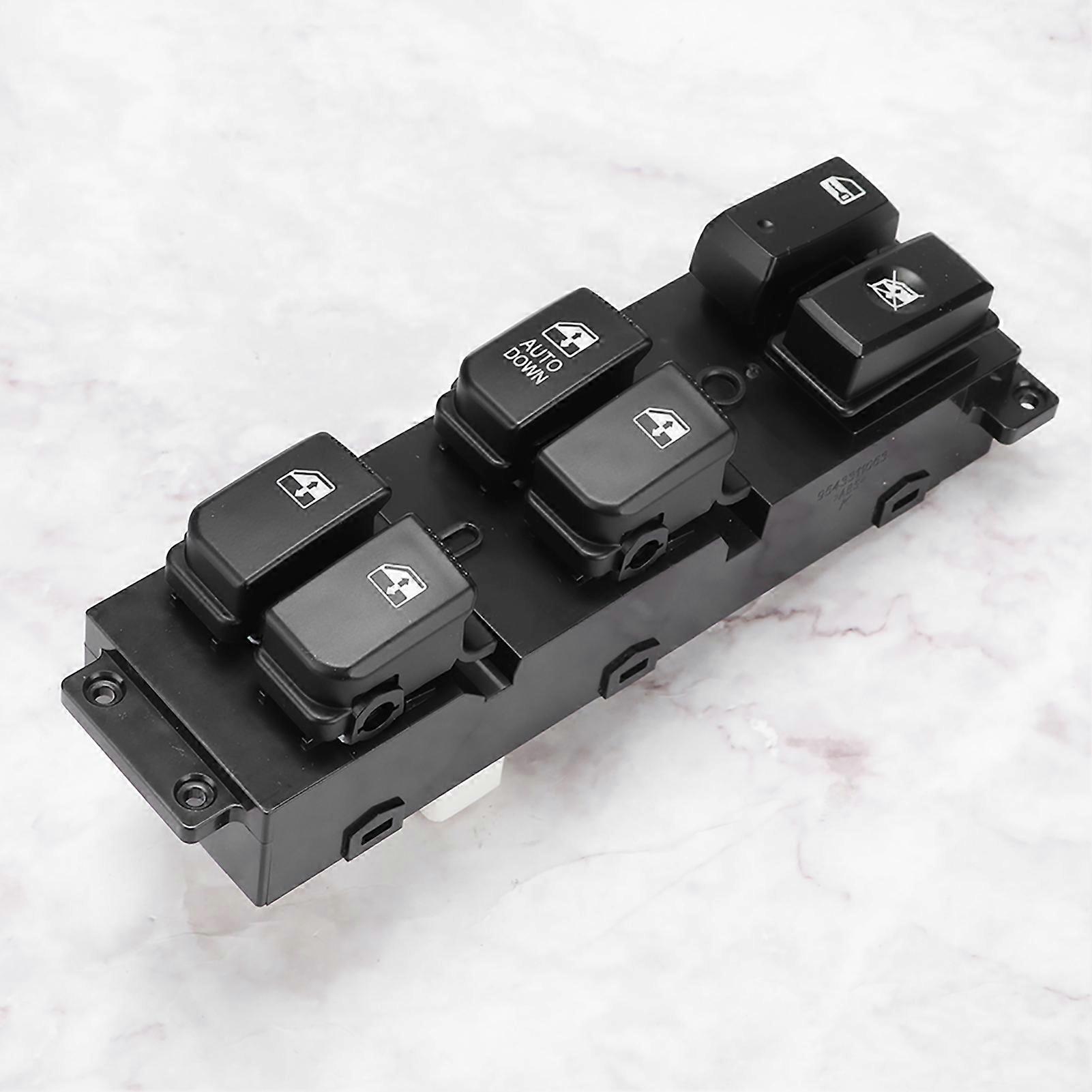 Left Front Power Window Switch 93570-2B000 Black for Santa Fe CM
