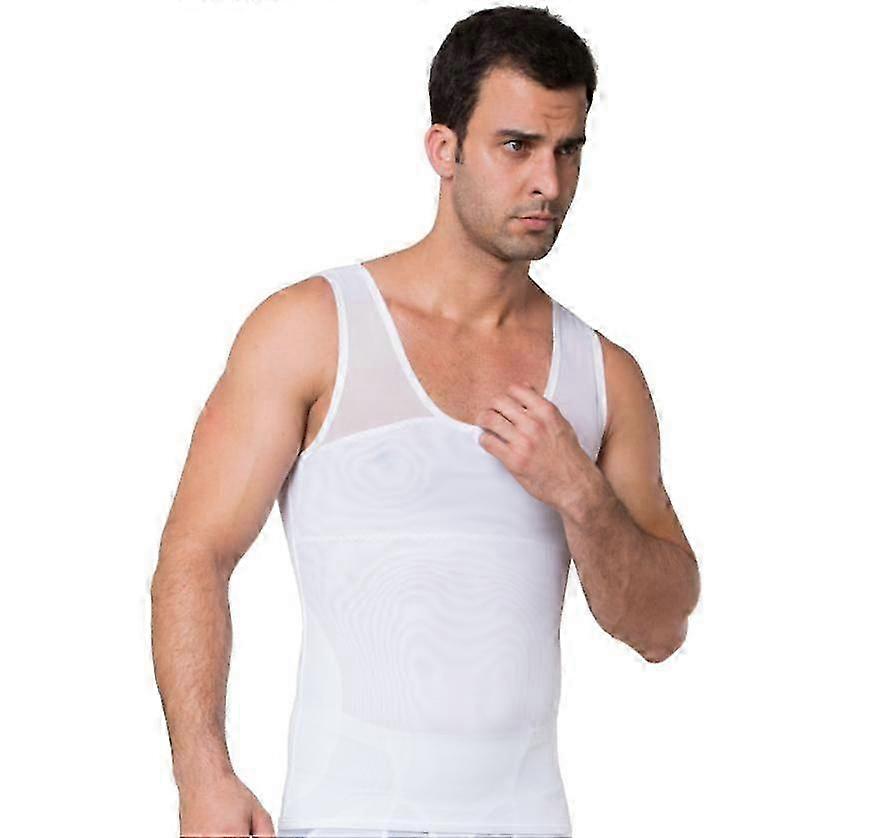Stretch double-layer mesh men's waist waist vest