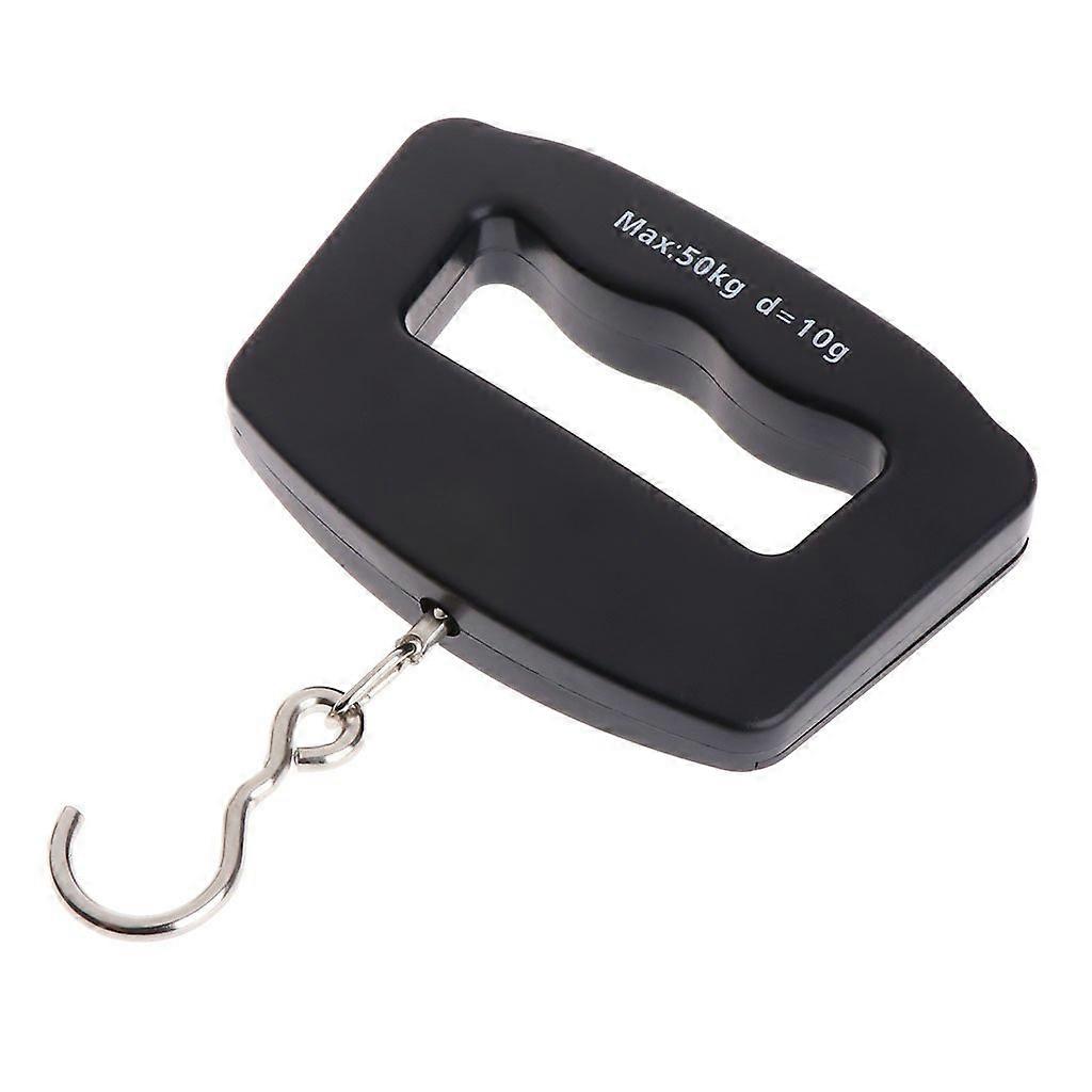 110lb/50kg Digital Fishing Scale with Backlit LED Display, Portable Electronic Balance for Luggage and Heavy Duty Use