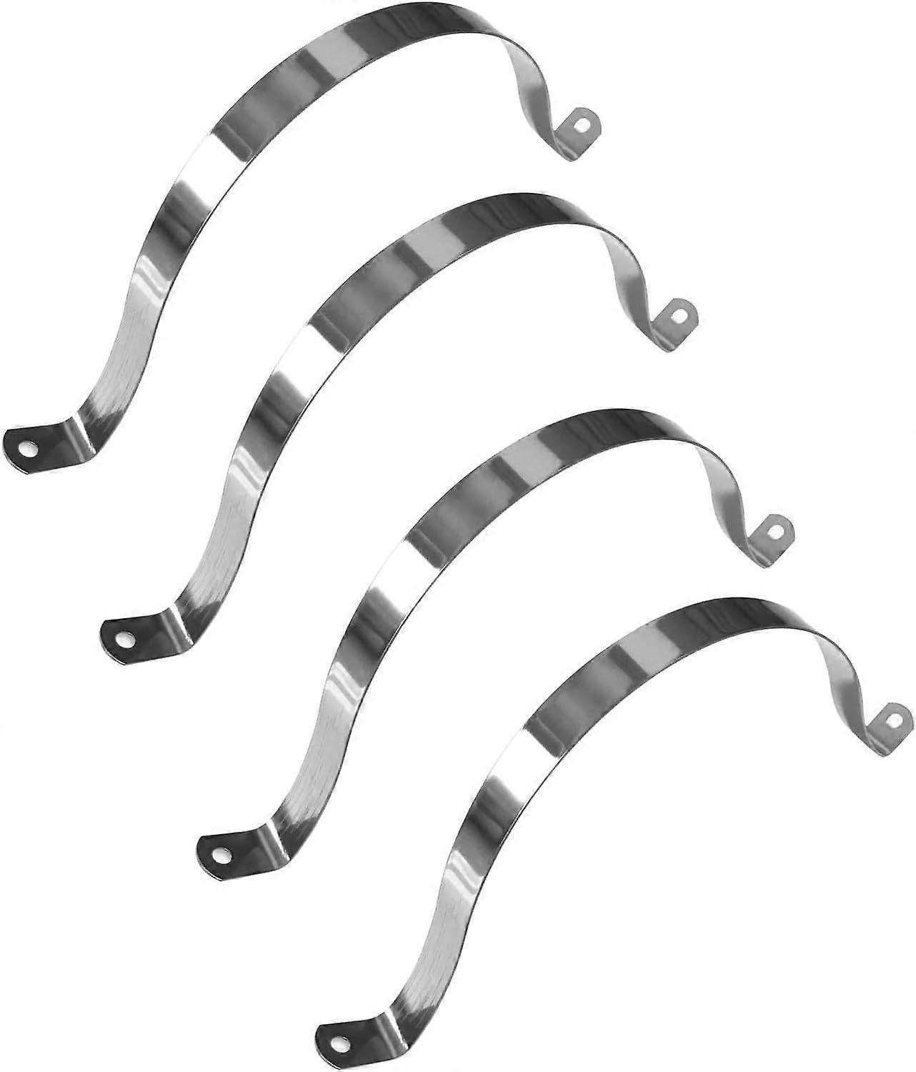 20.32 cm with 2 holes U-bracket stainless steel pipe with tension clamp U-bracket rigid pi