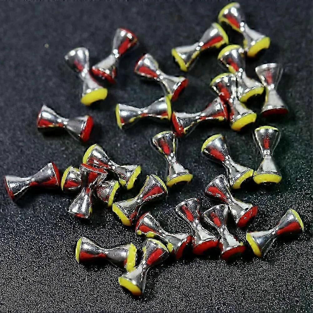 10Pcs Fishing Fly Dumbbell Eyes Fly Tying Materials Dumbbell Shape ...