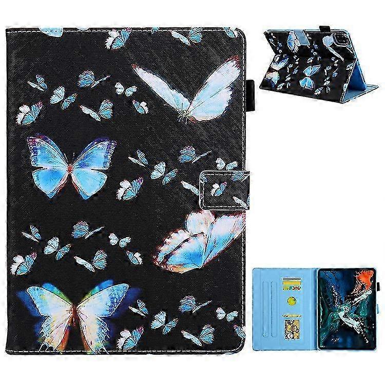 Pattern Printing Leather Stand Smart Case for iPad Pro 11-inch (2021/2020/2018) & iPad Air (2020) Tablet Shell