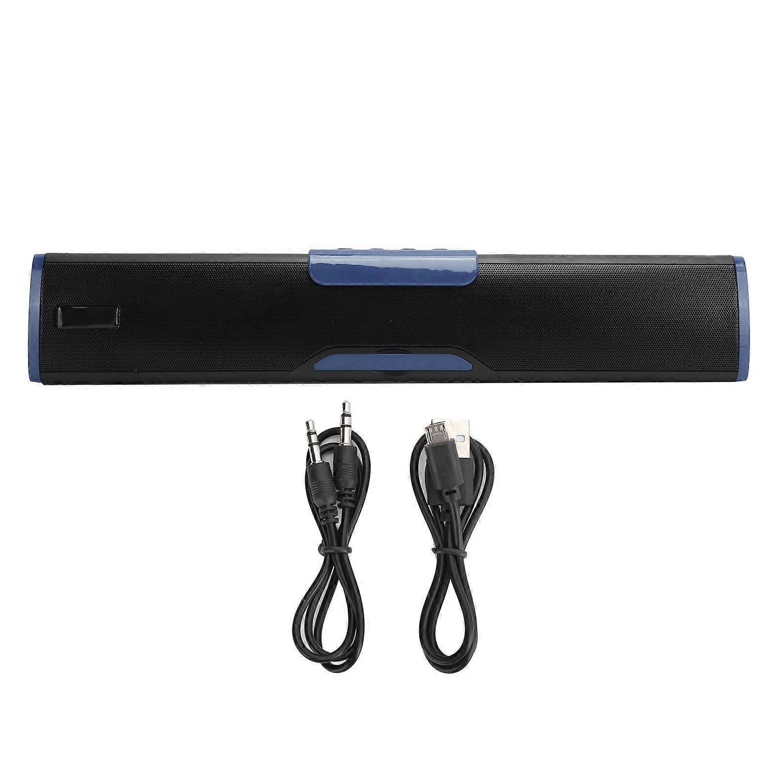 Wireless Bluetooth Speaker Portable Car Waterproof Bass Sound Speaker for OutdoorBlue