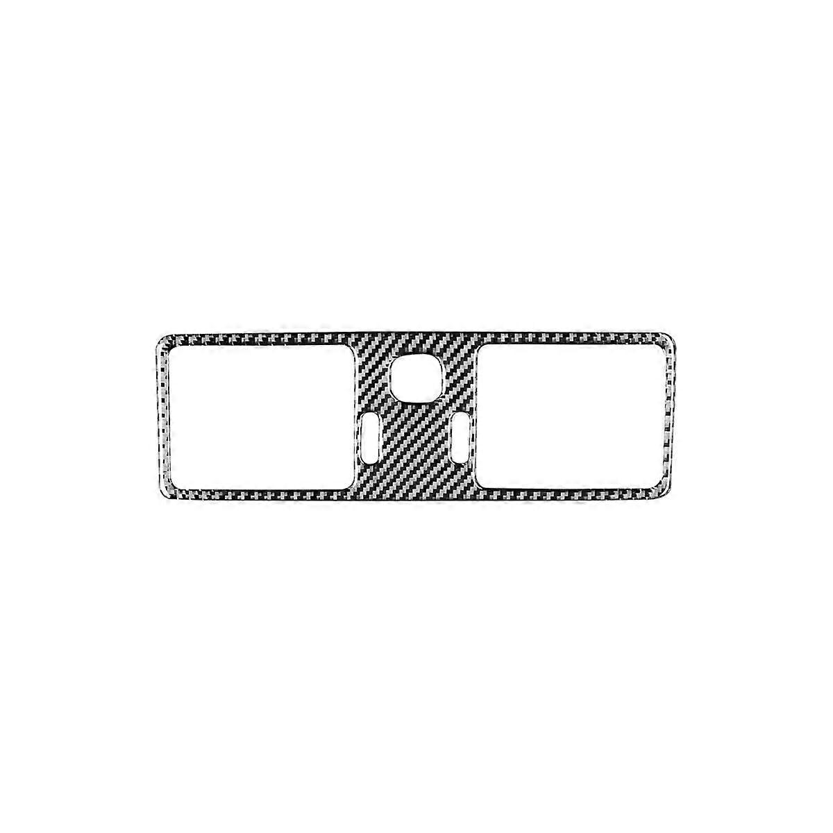 Central Air Conditioning Outlet Vent Cover Trim Decorative Carbon Fiber for XC90 2003-2014 Accessor